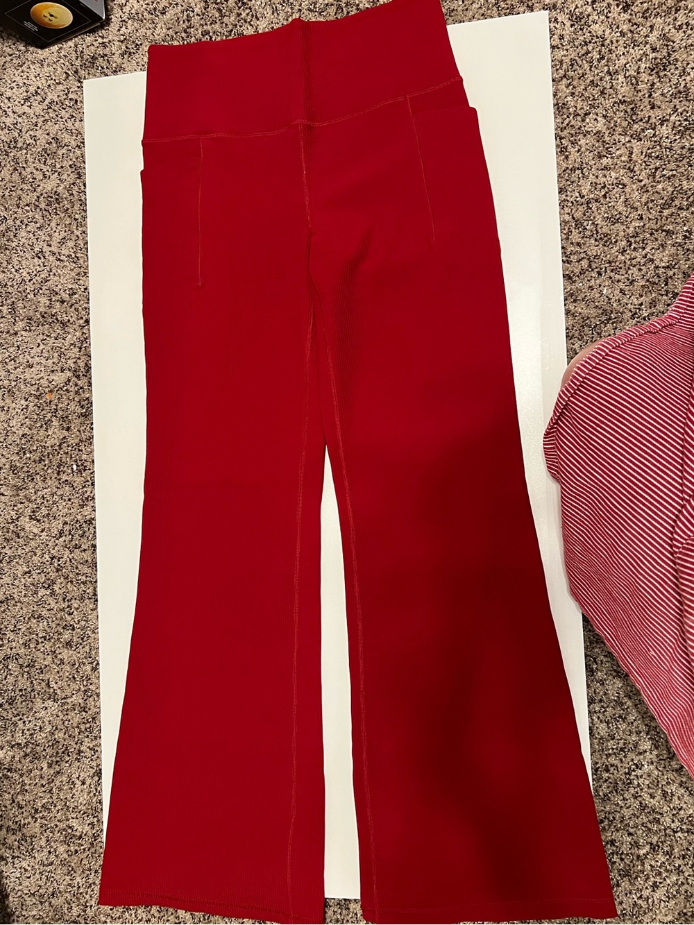 Athleta Bright Red Active Pant